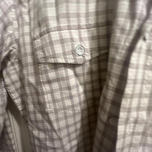 Boss Hugo Boss Slim Fit Button Down Sz M Geometric Print Dress Shirt Preppy - Picture 3 of 5